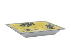 Oriente Italiano Large Squared Vide Poche in Citrino