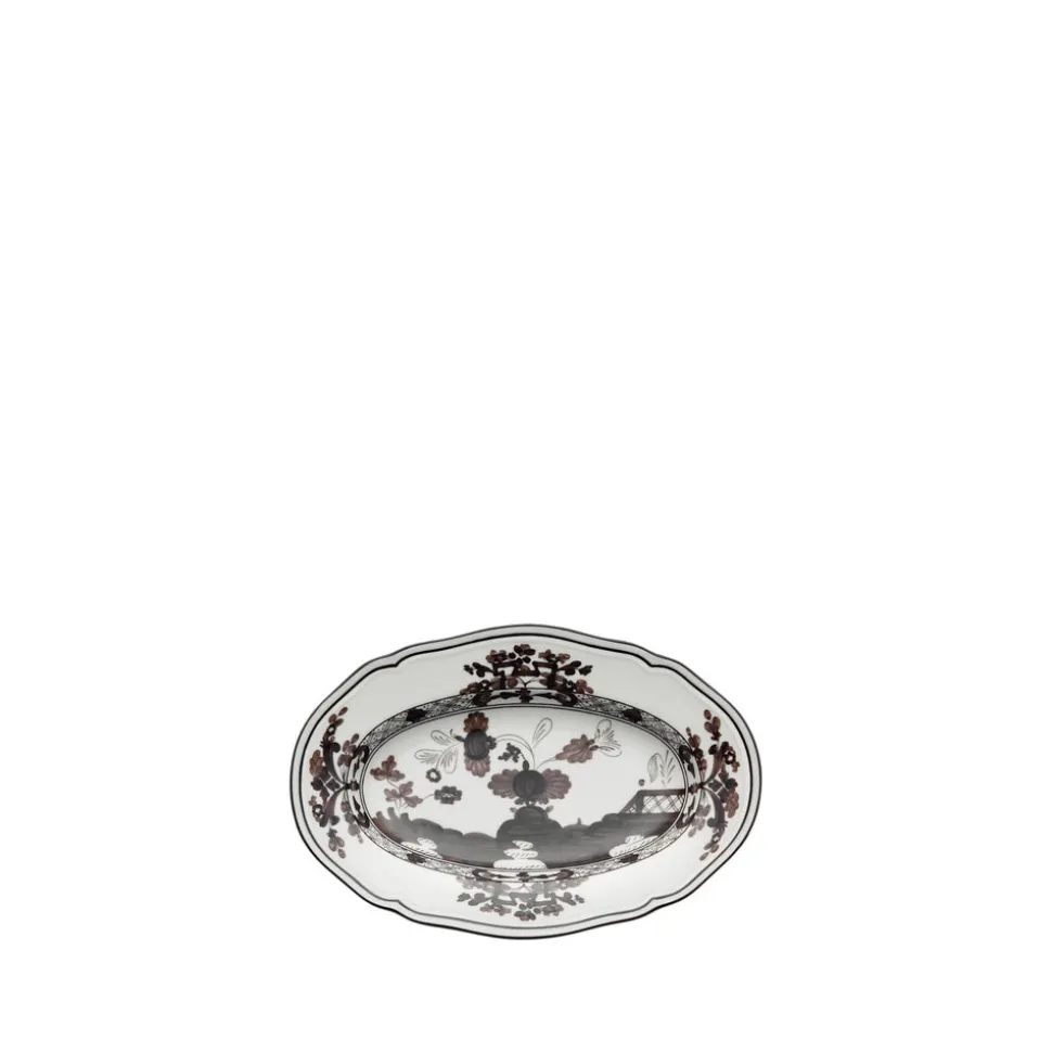 Oriente Italiano Pickle Dish in Albus