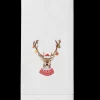 Ornament Antlers Hand Towel
