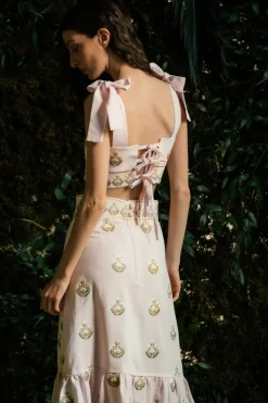 OTM Exclusive: Begum Set in Pink & White