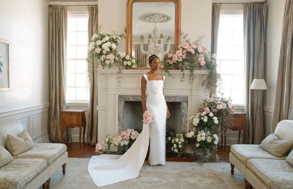 OTM Exclusive: Bridal Gown with Detachable Train