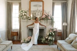 OTM Exclusive: Bridal Gown with Detachable Train