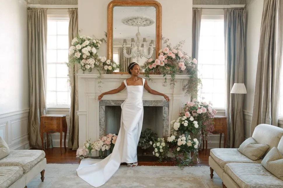 OTM Exclusive: Bridal Gown with Detachable Train