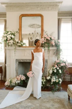 OTM Exclusive: Bridal Gown with Detachable Train