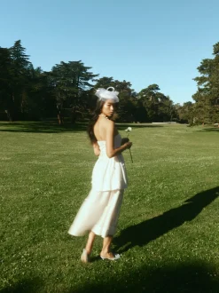 OTM Exclusive: Daisy Dress in Pearly White