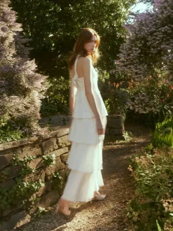 OTM Exclusive: Emma Dress in Pearly White