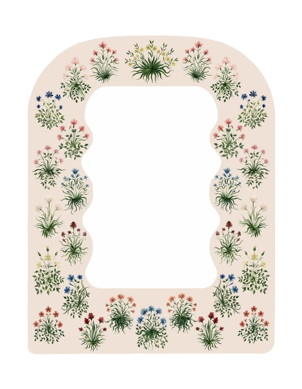 OTM Exclusive: Fleur Home x Riley Sheehey Jaipur Print Mirror