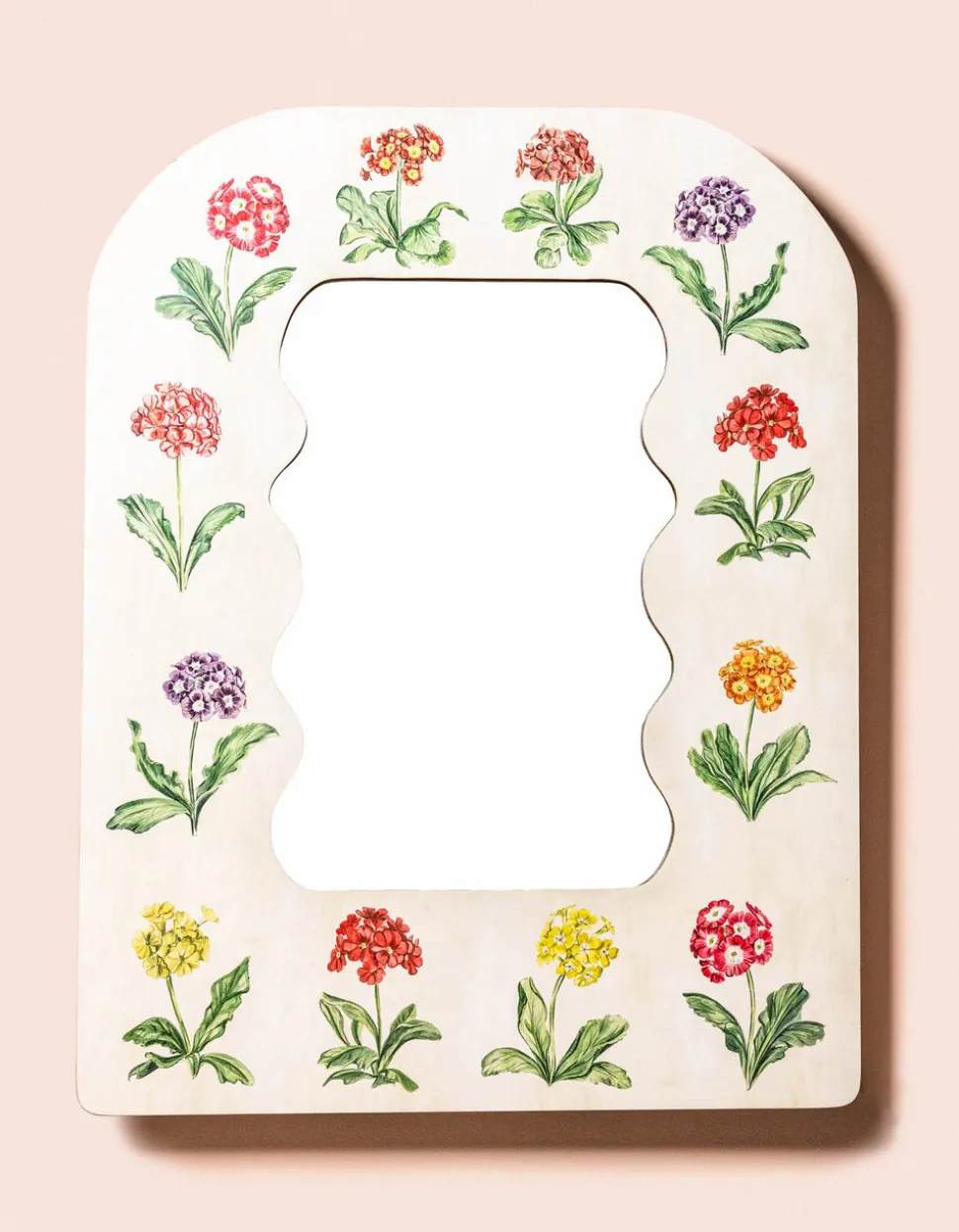 OTM Exclusive: Fleur Home x Riley Sheehey Primrose Print Mirror