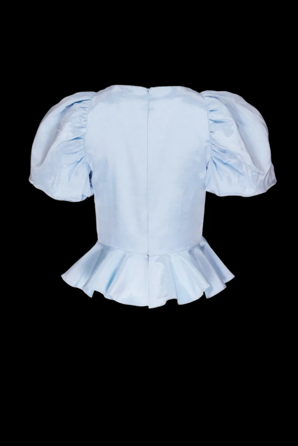 OTM Exclusive: Freddie Blouse in Blue Moire