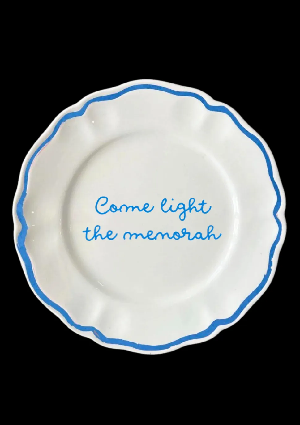 OTM Exclusive: Hanukkah Plates, Set of 4