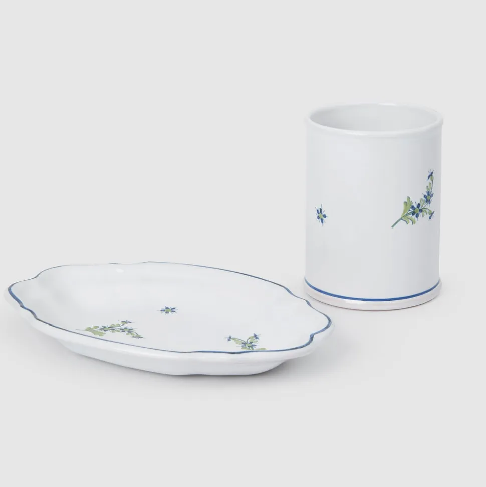 OTM Exclusive: Les Bleuets Tumbler in Blue and Green