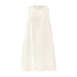 OTM Exclusive: Mattie Dress in Pearly White