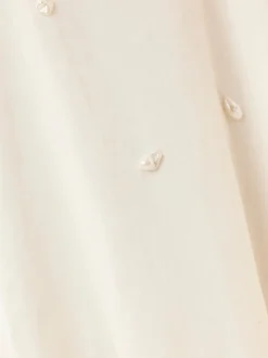 OTM Exclusive: Mattie Dress in Pearly White