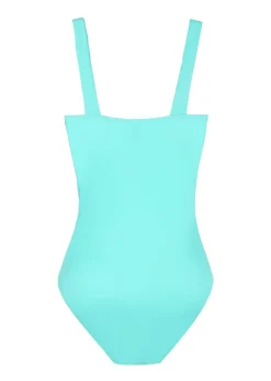 OTM Exclusive: The Flora One-Piece In Mint & White