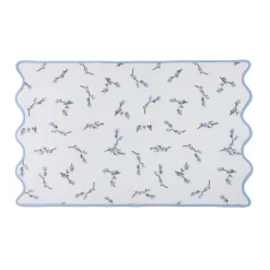 OTM For Kassatex: Floral Scallop Bath Mat