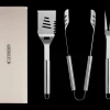Outdoor Grilling Tools Carry Bag, Set of 4