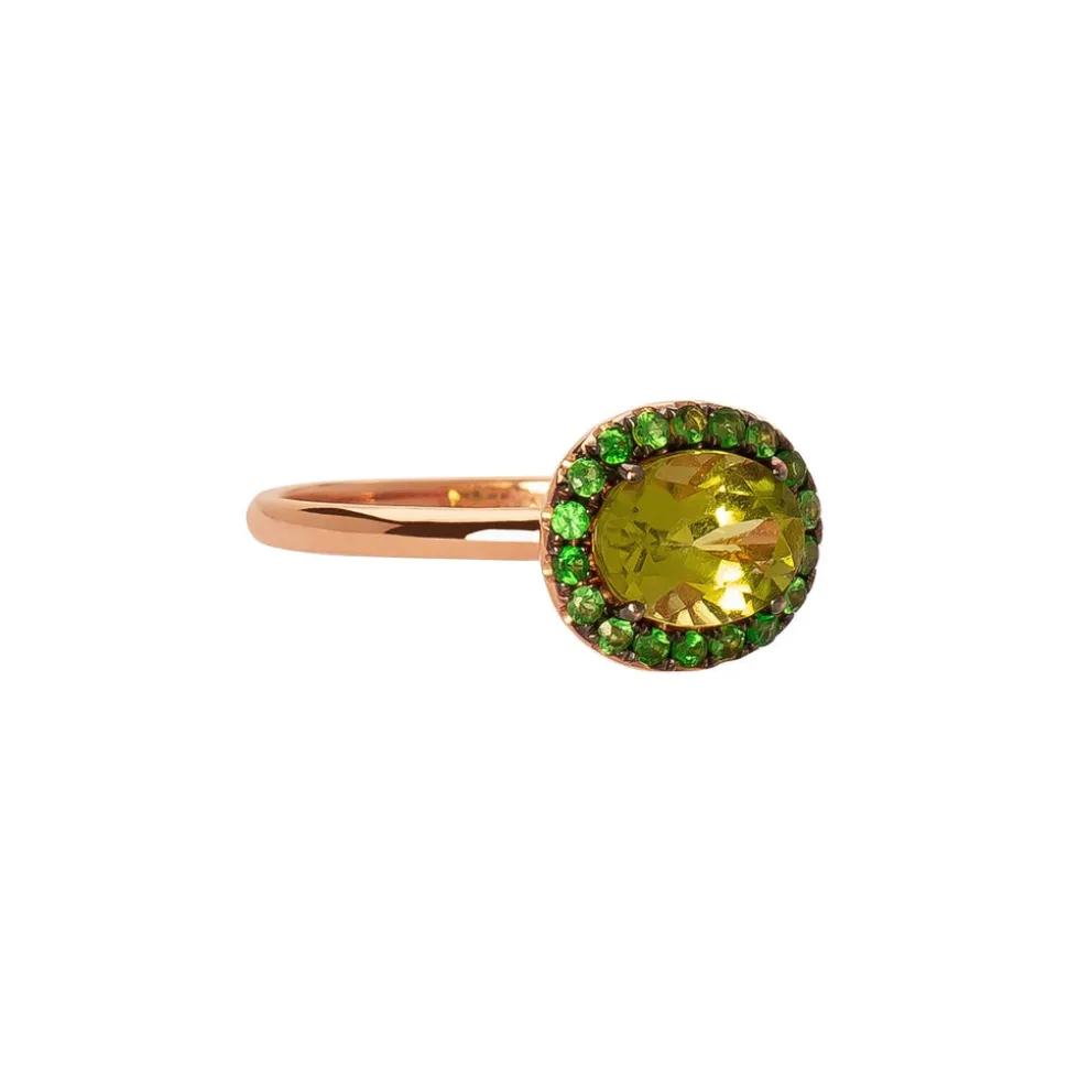 Oval Gem Ring