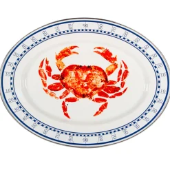 Oval Platter in Crab House