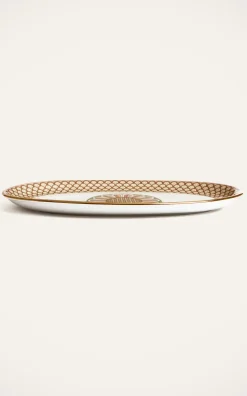 Oval Platter in Odysseus Dusty Pink