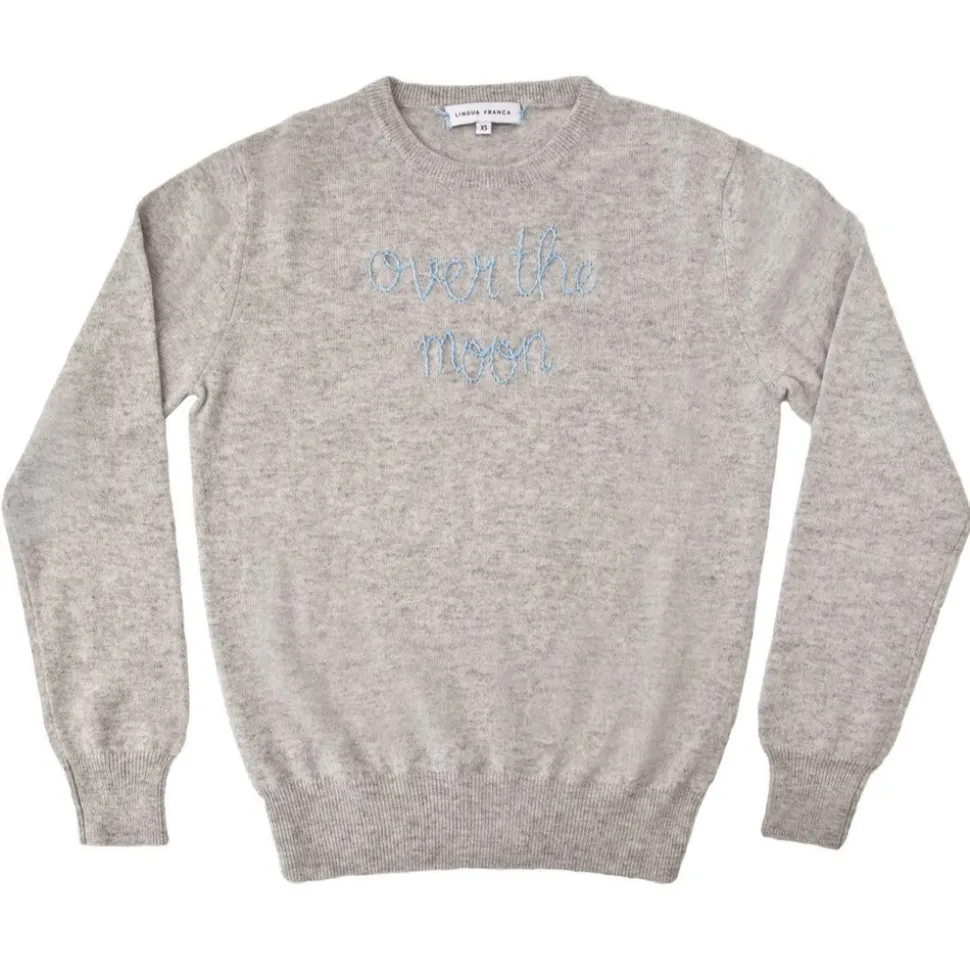 Over The Moon x Lingua Franca Cashmere Sweater