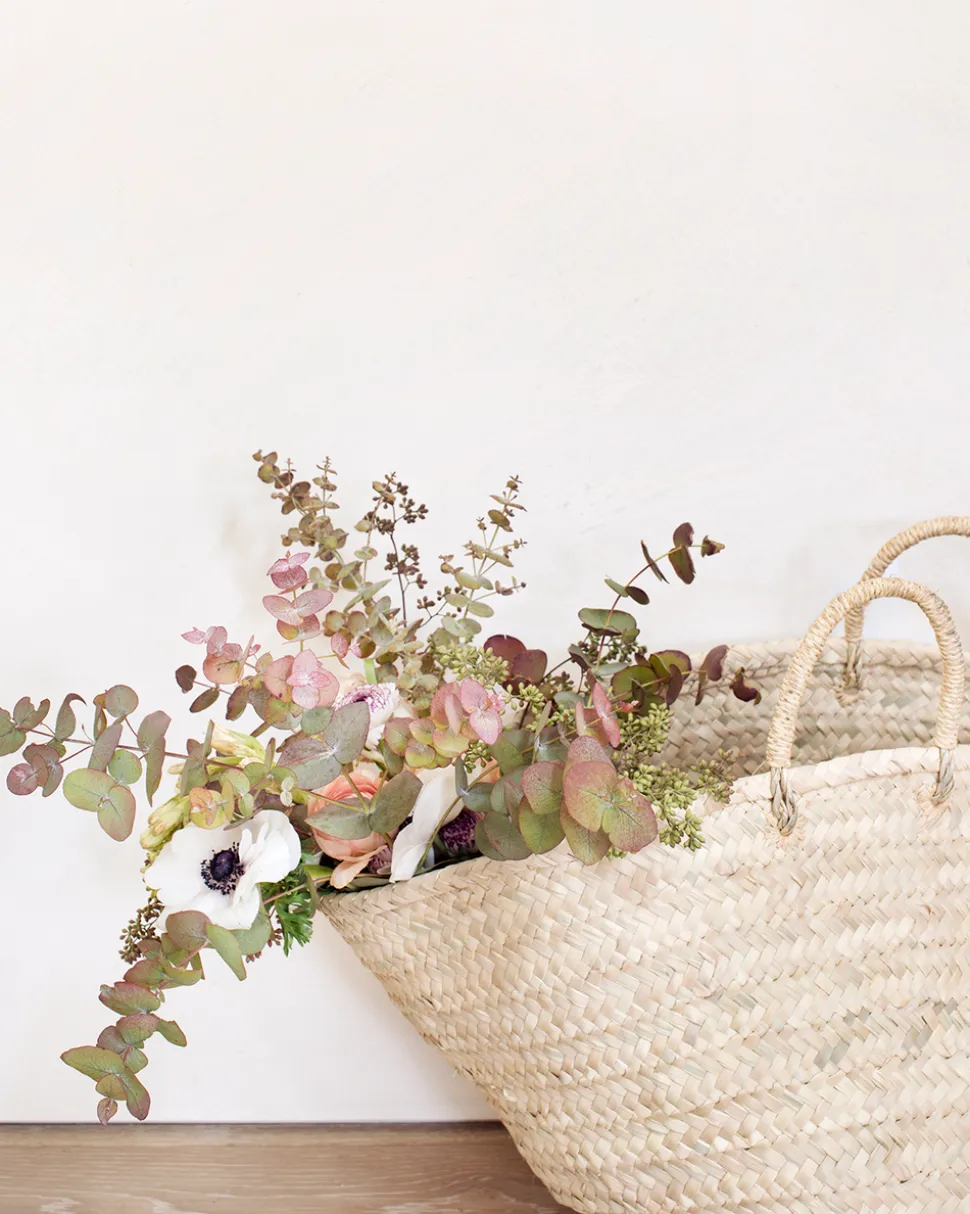 Oversized Palm Basket