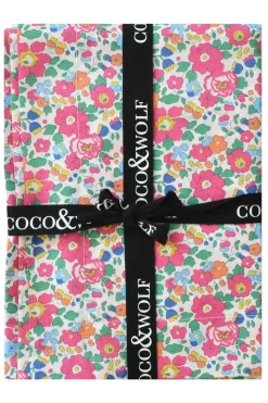 Oxford Pillowcase Made With Liberty Fabric in Betsy Deep Pink