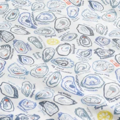 Oysters Women's Button Front Short Pajama Set