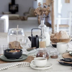 Pacifica Collection 12-pc Place Setting with Cereal Bowl in Salt