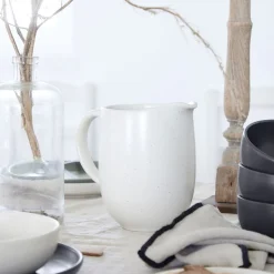 Pacifica Collection Pitcher 55 oz. in Vanilla
