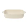 Pacifica Collection Rectangle Baker 16" in Vanilla