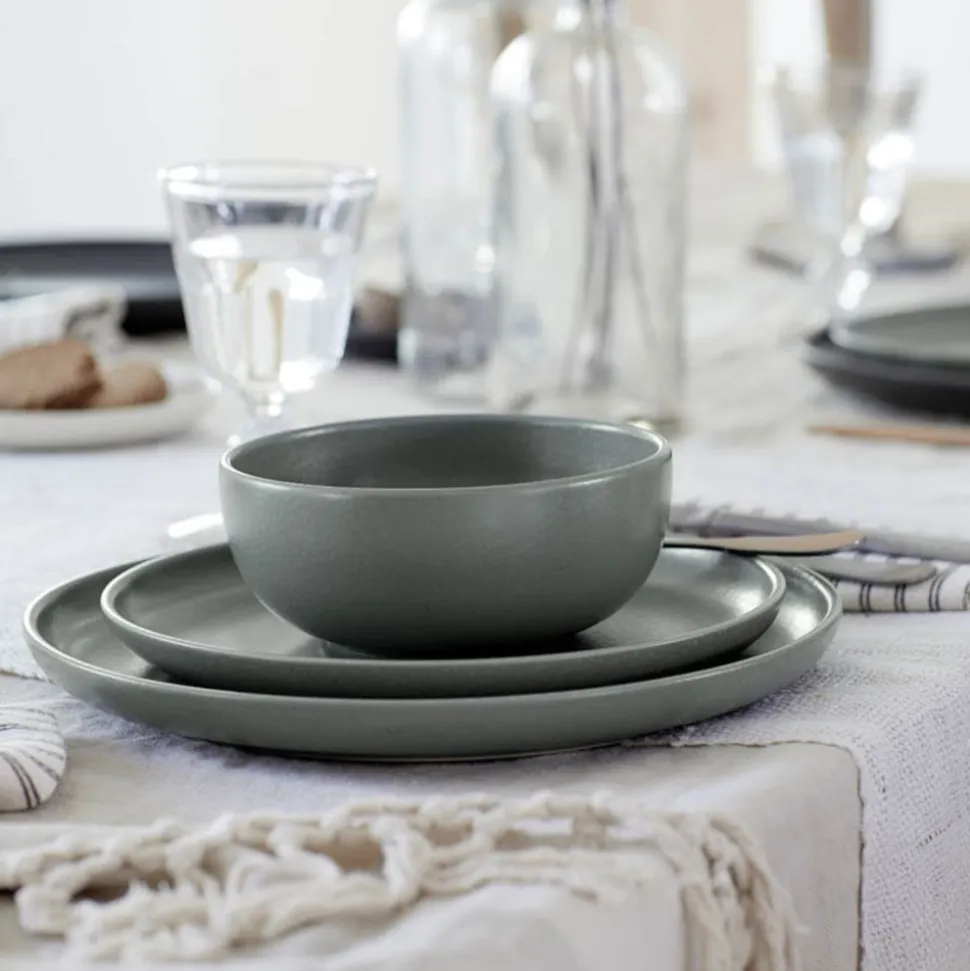 Pacifica Collection Serving Bowl 13" in Artichoke