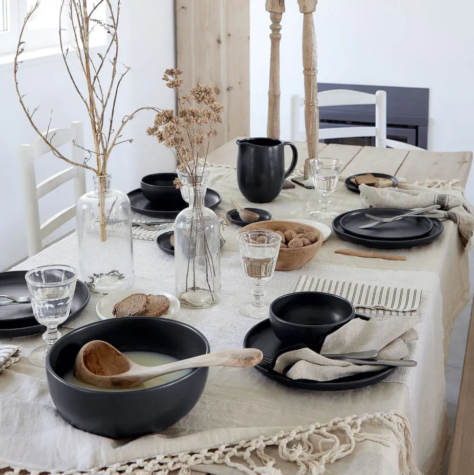 Pacifica Collection Serving Bowl 10" in Seed Grey