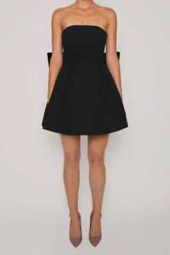 Paige Silk Faille Full Mini Dress