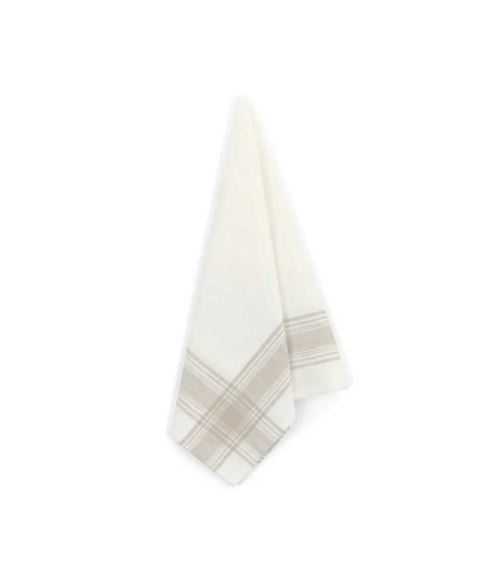 Pair of Bistrot Tea Towels in Natural, Set of 2