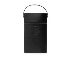 Pairing No. 285 Wine Tote in Vintage Black Leather