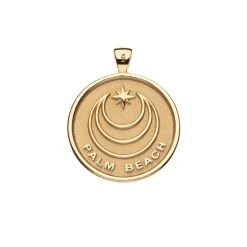 Palm Beach JW Original Pendant Coin Necklace