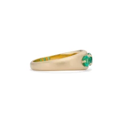 Paloma Emerald and Diamond Ring
