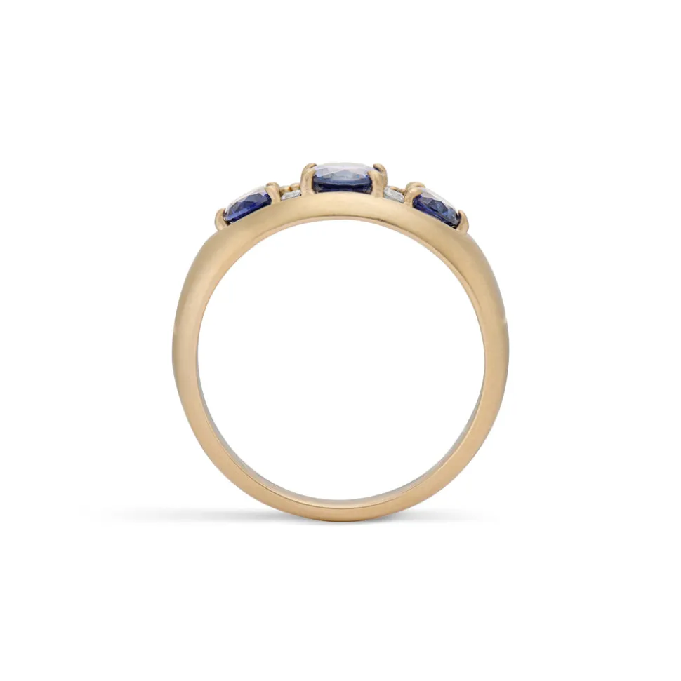 Paloma Sapphire and Diamond Ring