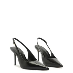 Paola Patent Pump in Black