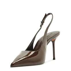 Paola Patent Pump in Root Brown
