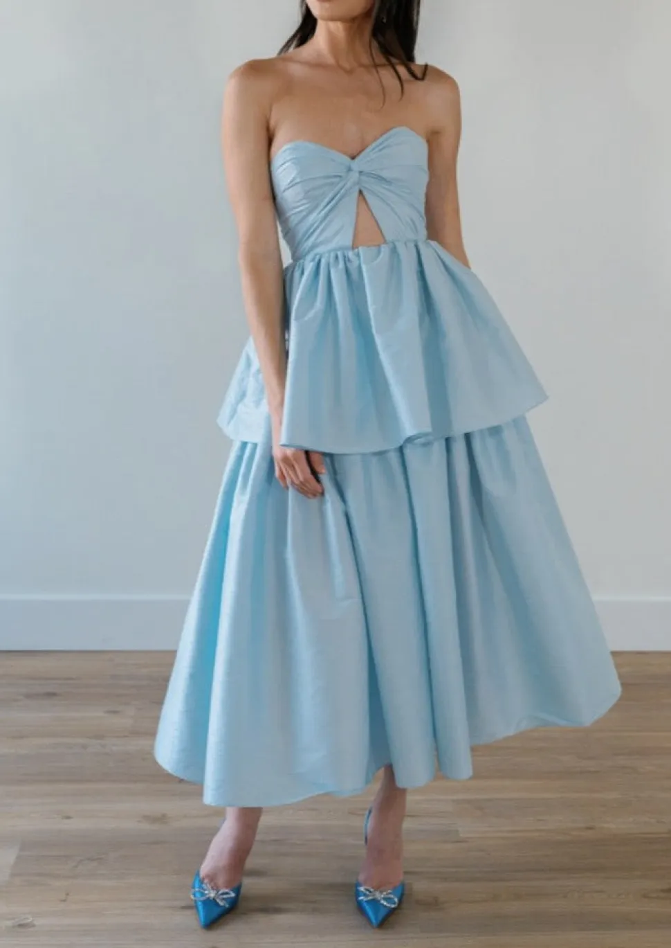 Passiflora Dress in Blue