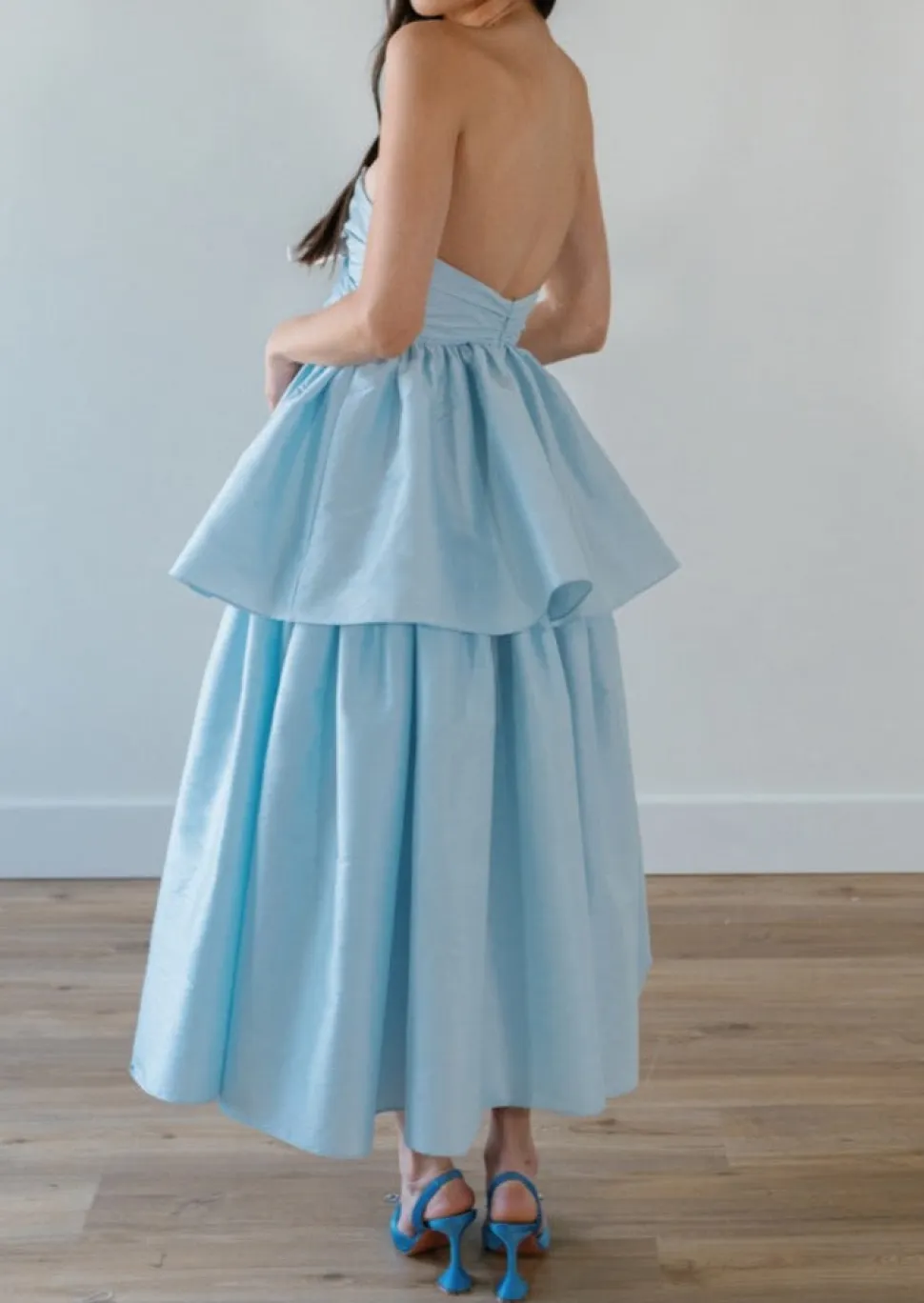 Passiflora Dress in Blue