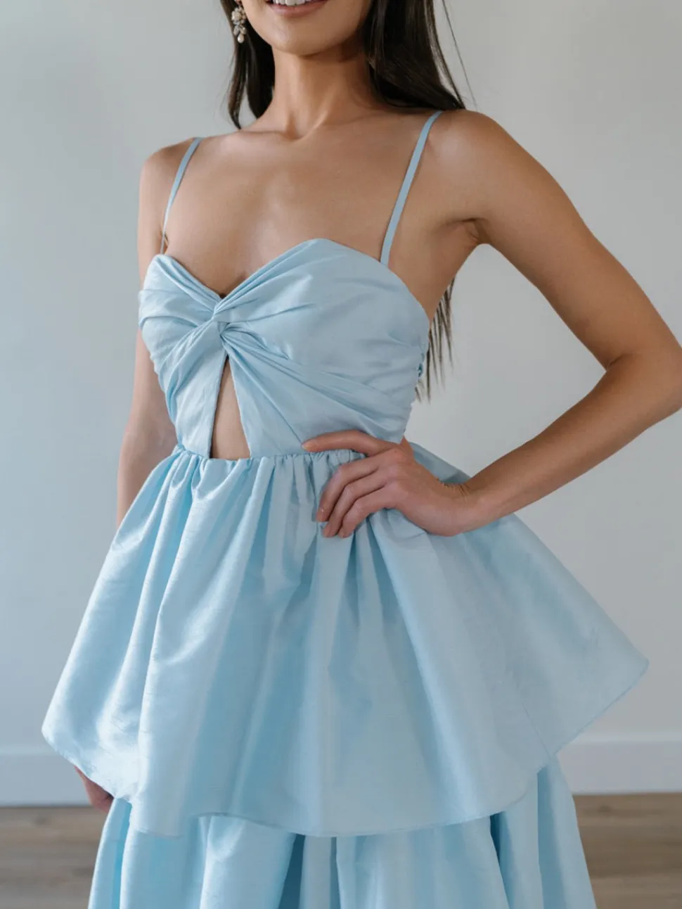Passiflora Dress in Blue