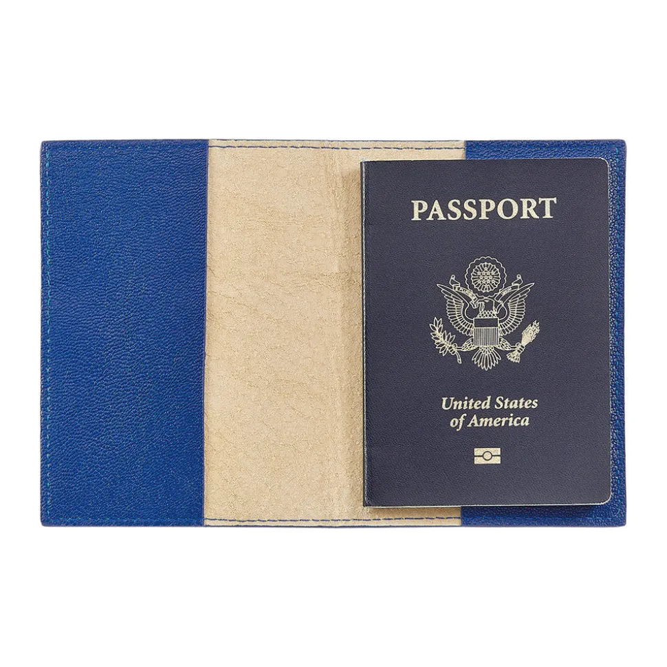 Passport Holder in Goatskin Leather