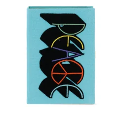 Peace Book Clutch