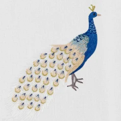 Peacock Blue Tissue Box Cover