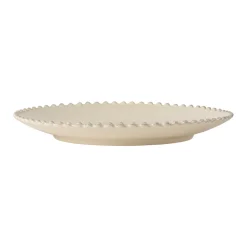 Pearl Collection Dinner Plates in Cream, Set of 6
