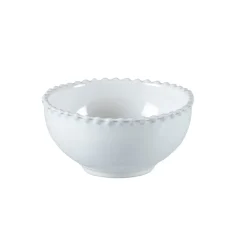 Pearl Collection Fruit Bowls in White, Set of 6