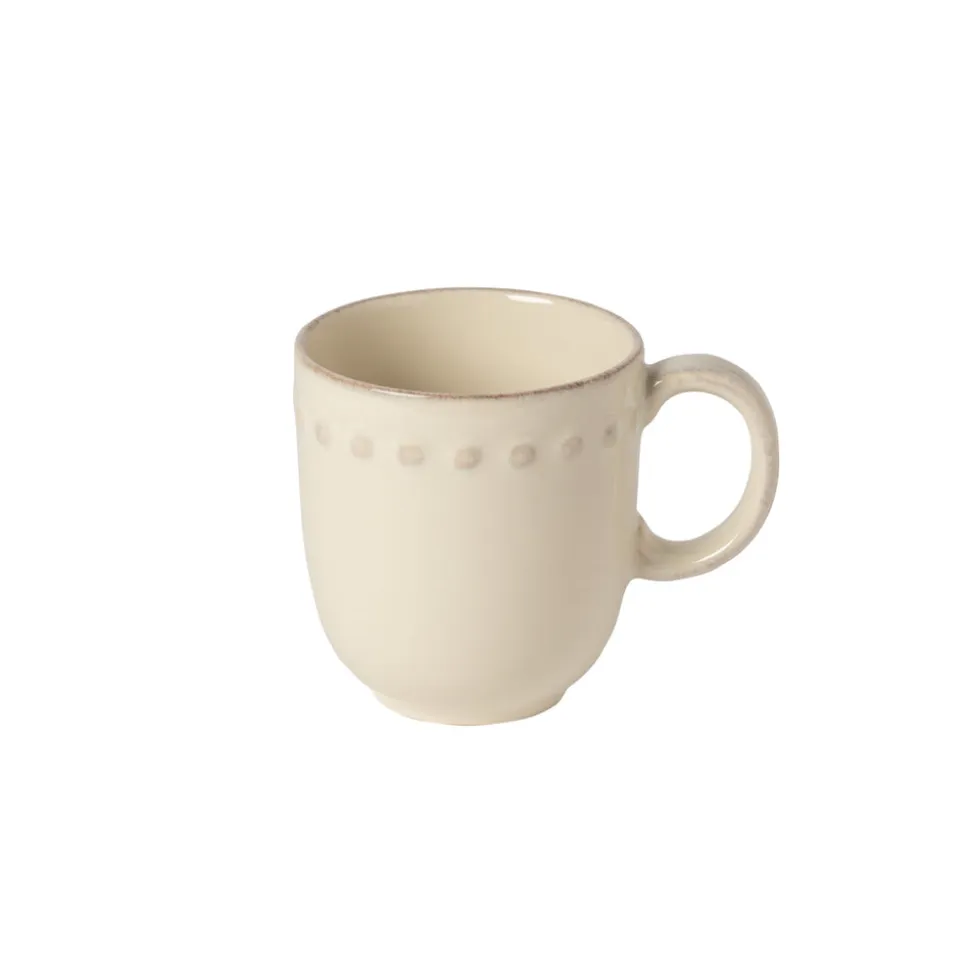 Pearl Collection Mugs in Cream, Set of 6