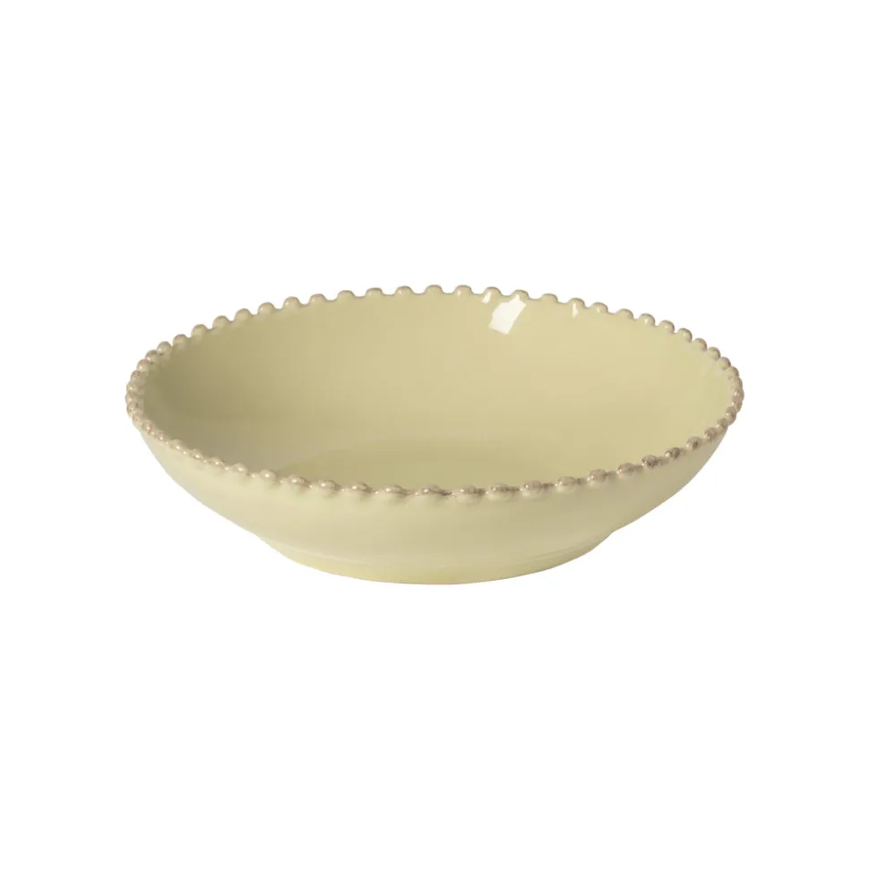 Pearl Collection Pasta Bowls in Lilly Green, Set of 6